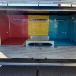 Personnalisation de la remorque podium