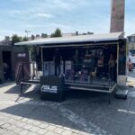 Personnalisation de la remorque podium