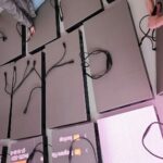 Dalles LED interactives