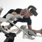 Matériel de réalité virtuelle: simulateur de vol